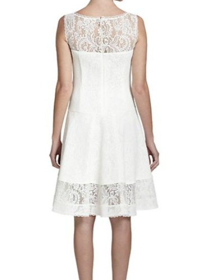 画像2: Tadashi Shoji    Lace Fit & Flare Dress