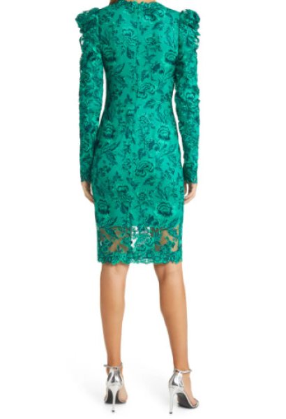 Tadashi Shoji タダシショージ CULLEN EMBROIDERED TULLE DRESS