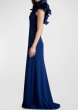 画像2: Tadashi Shoji タダシショージ 　KORRA  ワンショルダー Gown　ネイビー (2)