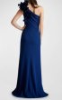 画像3: Tadashi Shoji タダシショージ 　KORRA  ワンショルダー Gown　ネイビー (3)