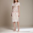 画像1: セール！Marchesa Notte マルケッサノッテ CAMELLIA MIDI DRESS  10111 (1)