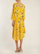 画像3: セール【サンドラブロック愛用】Diane von Furstenberg 　ダイアンフォンファステンバーグ　Eloise ラップ風ドレス　YELLOW FLORAL 08171 (3)