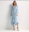 画像4: 【ニッキーヒルトン愛用】Alice + Olivia アリスアンドオリビア　  Sion Maxi Dress ブルー系 (4)