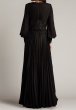 画像3: セール！Tadashi Shoji  タダシショージ   　Yates Pleated Chiffon & Lace Gown ブラック (3)