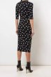 画像2: Alice + Olivia アリスアンドオリビア　 Delora Daisy Print Midi Dress  (2)