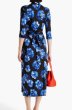 画像3: Diane von Furstenberg　ダイアンフォンファステンバーグ　Abigail floral-print wrap dress ブルー系  10063 (3)