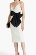 画像1: Rebecca Vallance レベッカヴァランス Monique two-tone bow-embellished dress (1)