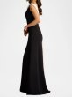 画像3: Tadashi Shoji タダシショージ　Plaza Drape Back Gown   ブラック、ホワイト (3)