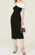 画像1: 2/5までセール！Rebecca Vallance レベッカヴァランス  Hepburn Bow Midi Dress  02041 (1)