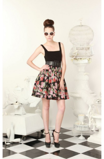 alice olivia coco dress